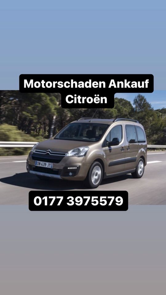 Motorschaden Ankauf Citroen DS3 DS4 Berlingo C1 C3 C4 C5 in Köln