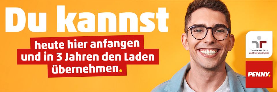 #813851 – (PENNY) Ausbildung im Abiprogramm Einzelhandel (m/w/d in Fürstenfeldbruck