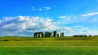 Stonehenge Bluestone Druidenstein Preseli Anhänger mit Band Niedersachsen - Neetze Vorschau