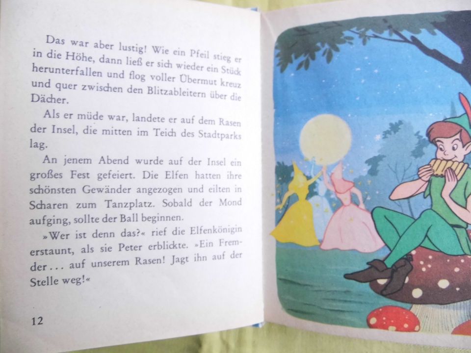 2 alte Kinderbücher = 1 Preis (Robin Hood+Peter Pan) 1968 in Woldegk