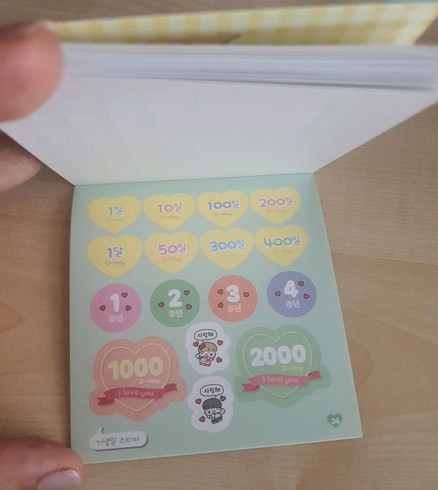 Korean Sticker Minibook Stationary Journal Korea Kawaii KPOP in Krauchenwies