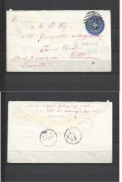 Briefmarken  alter Ganzsachen Brief Indien  um 1900  selten Schleswig-Holstein - Norderstedt Vorschau