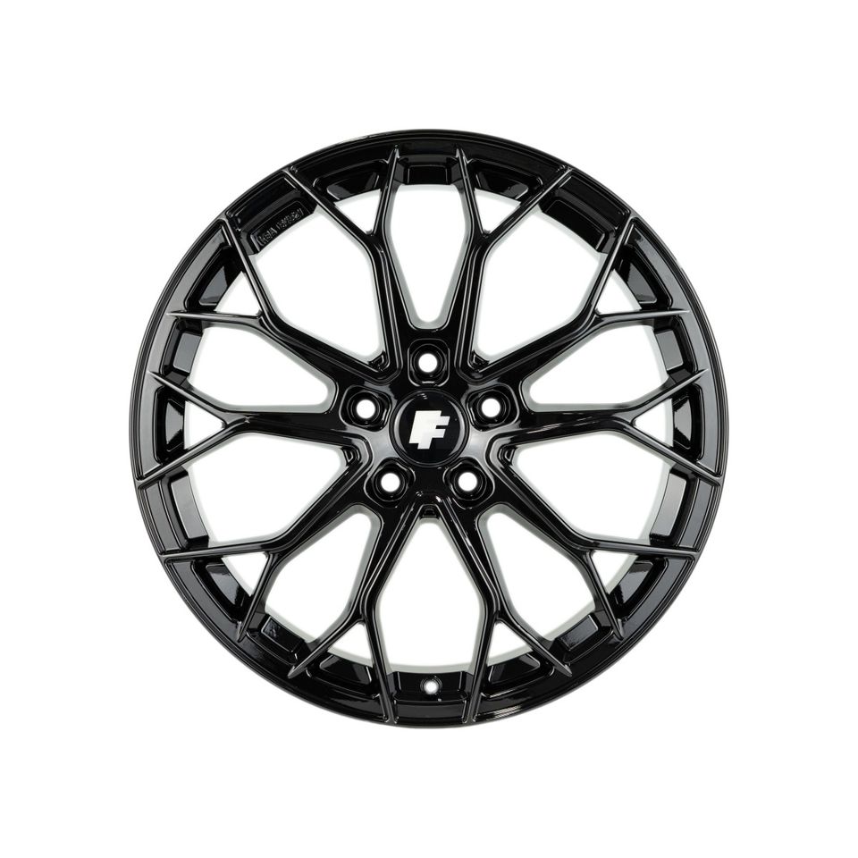 FF Wheels FF01 19 Zoll Sommerräder für Mercedes A B C CLA CLK SLK SLC Klasse W176 W246 W203 W204 S204 C117 W117 X117 W208 W209 R170 R171 R172 Felgen Reifen Räder schwarz Sommerreifen AMG Kompletträder in Neckarsulm