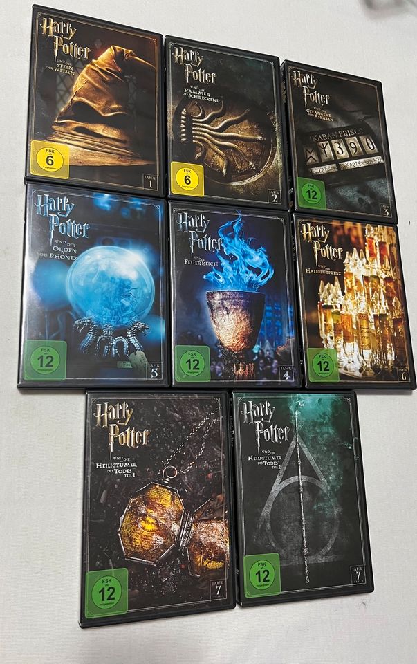 Harry Potter DVD Box Collection in Külsheim