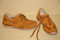Sommer Sneaker GABOR ROLLINGSOFT Gr. 38 echtes Leder gelb Niedersachsen - Jork Vorschau