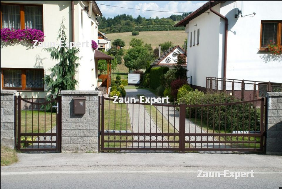 Doppelstabmatten Zäune  Gartentor Schiebetor Zaun Tor Hoftor in Schwerin