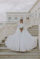 Prinzessin Brautkleid Hochzeitkleid White Rose Gelinlik Niedersachsen - Stuhr Vorschau