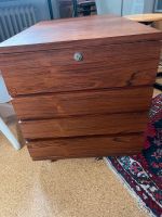 Schreibtisch Rollschrank 60er Mahagoni furniert mass.Holz Vintage Wuppertal - Cronenberg Vorschau