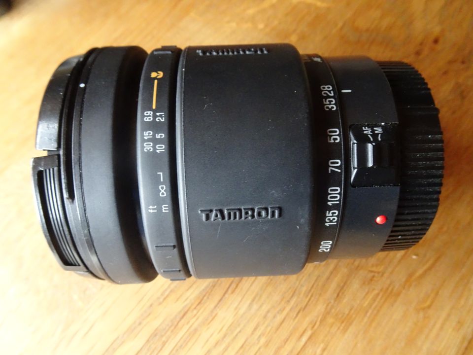 Canon EOS 500N mit Tamron AF 28-200, analog in München