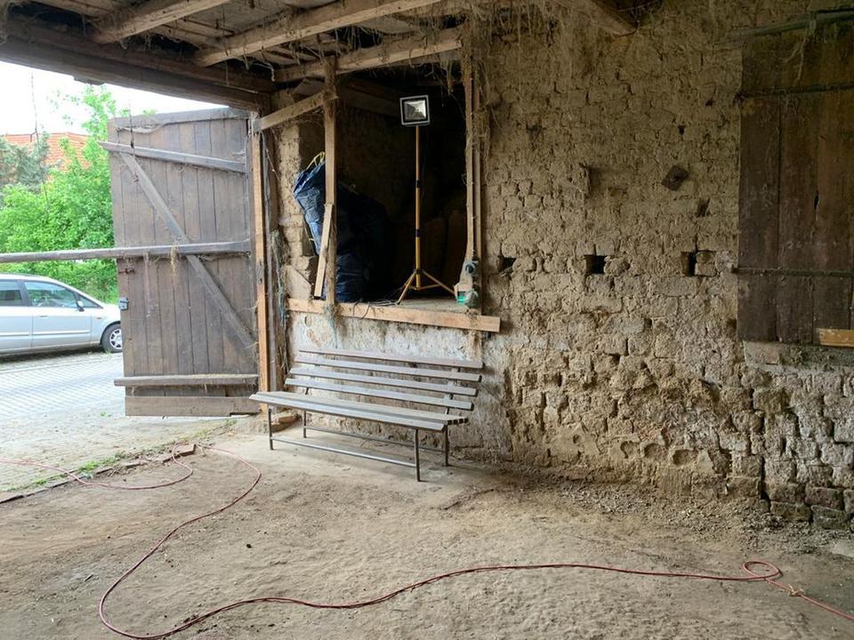 Haus und Hof mit gehobener Innenausstattung und Werkstatt in Bad Kösen