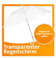 Durchsichtiger Regenschirm Transparent Schirm  Stockschirm Bayern - Hauzenberg Vorschau
