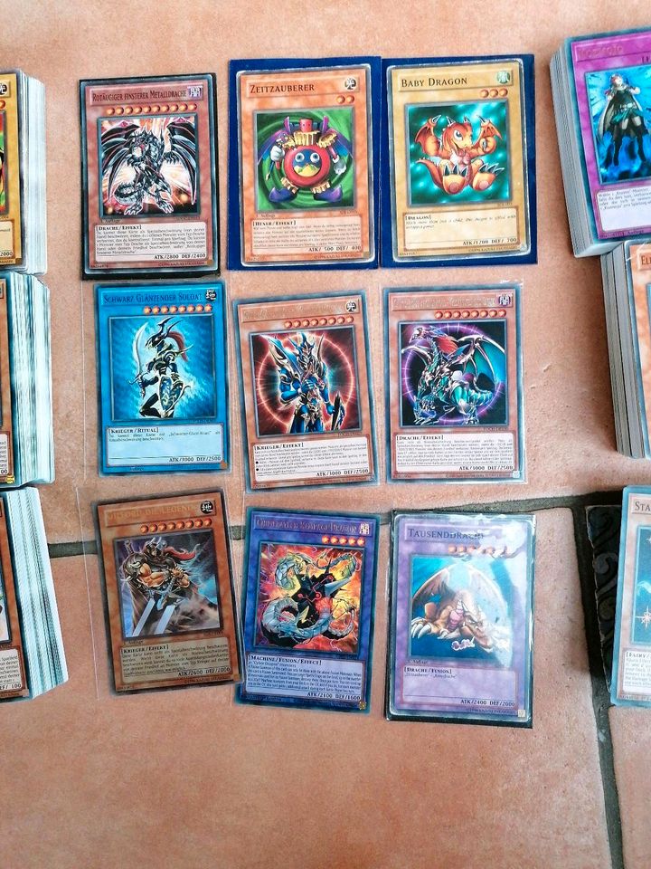 Yugioh Karten Sammlung inkl. Tausenddrache in Furth