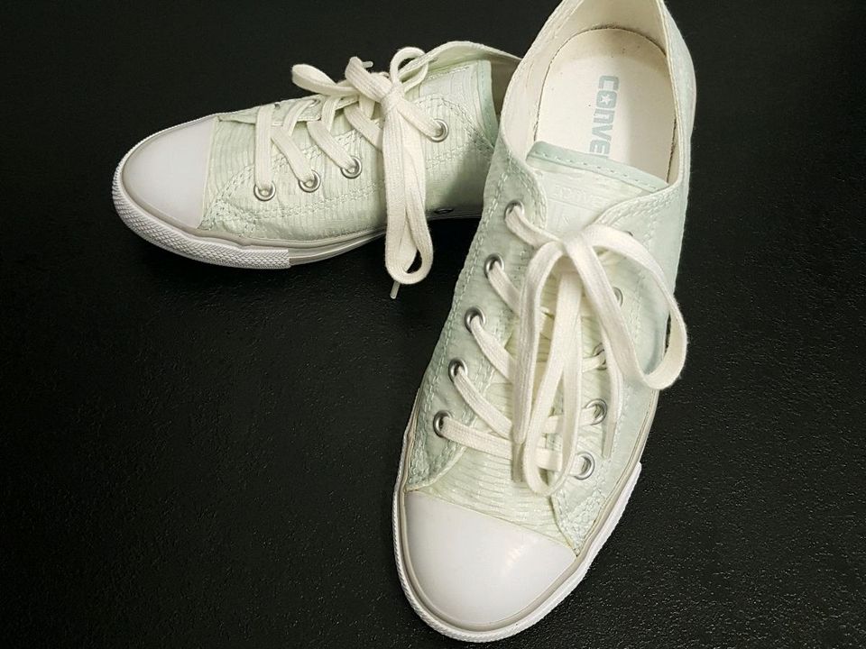 Converse Chuck Taylor Dainty Ox mint grün Gr. 38 *top Zustand* in Mainaschaff