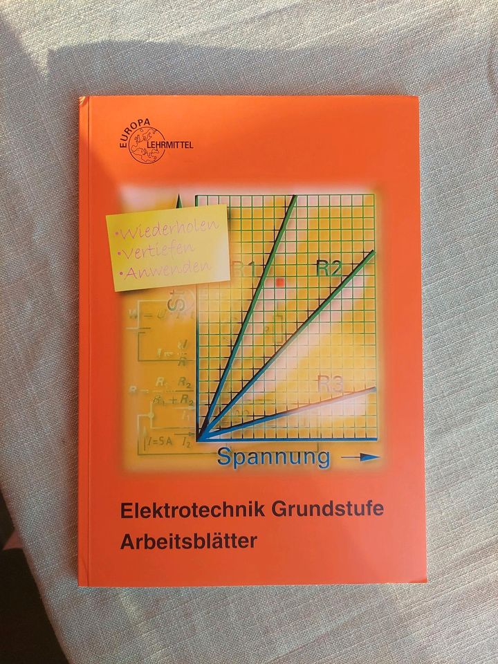 Elektronik Grundstufe Arbeitsblätter von Europa Lehrmittel  NEU u in Zapfendorf