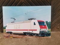 Bilder der Eisenbahn ++ 60x91 cm ++ AEG 12X BR 128 001 Thüringen - Hermsdorf Vorschau