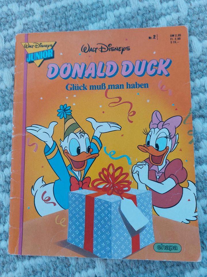 Walt Disneys Donald Duck Glück muss man haben Junior Nr. 2 Ehapa in Holzgerlingen