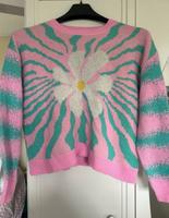 Shein Blümchen Retro Pullover Größe 36 Sachsen - Böhlen Vorschau
