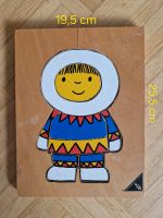 Vintage Holz Puzzle Ravensburger Eskimo Inuit Kind Baden-Württemberg - Gundelfingen Vorschau