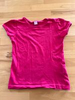 Dopodopo T-Shirt 110 Pink Mädchen Kurzarm Shirt Basic Uni Hessen - Großenlüder Vorschau