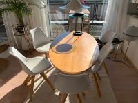 1/6 Stühle Stuhl Kunststoff Weiß Holz Kunstleder Kissen Nordrhein-Westfalen - Bad Honnef Vorschau