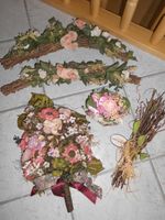 Kunstblumen Seidenblumen  Blumen-Bouquets 5 Teile Niedersachsen - Hohnstorf (Elbe) Vorschau