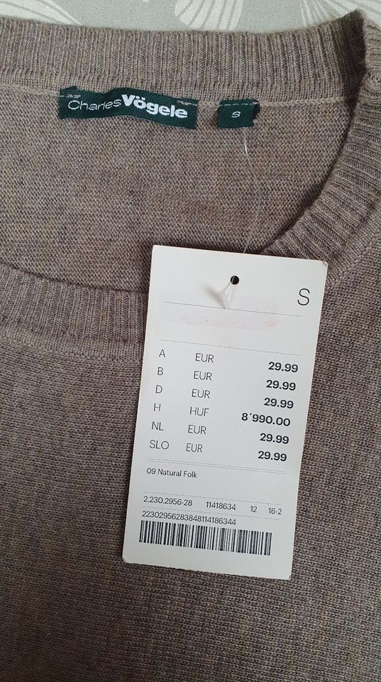 Charles Vögele Poncho Pulli Gr. S NEU! in Sandhausen