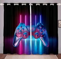 2x 140x120 cm 2er Übergardinen Set Vorhänge Gamer Motiv bunt NEU Nordrhein-Westfalen - Neuss Vorschau