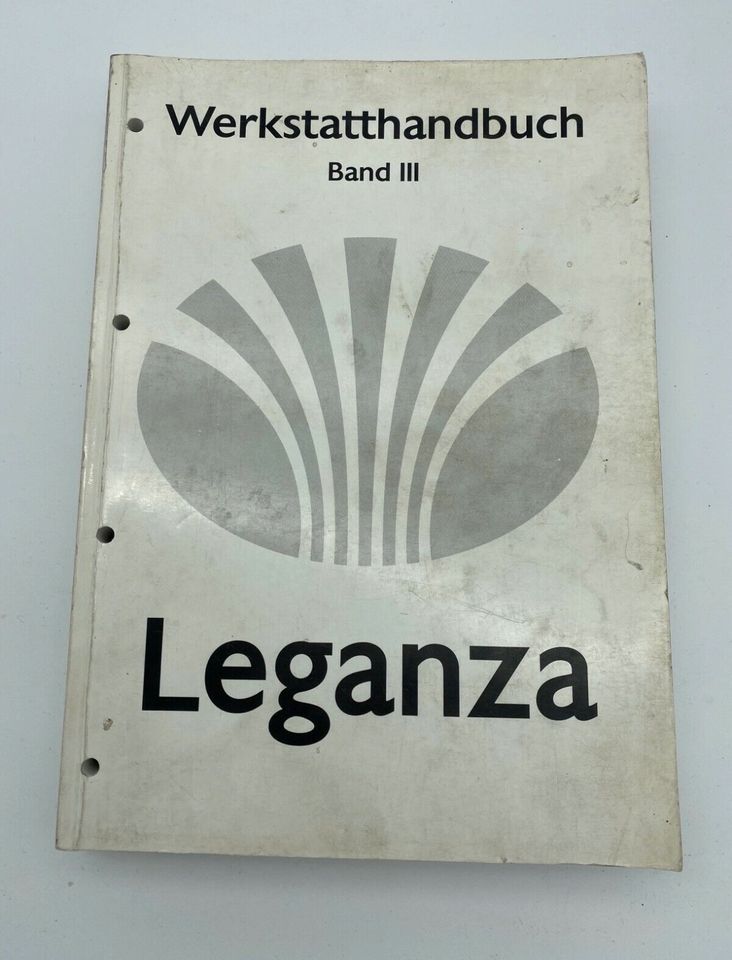 Daewoo Leganza 1997 Werkstatthandbuch Band 1-4 in Appen