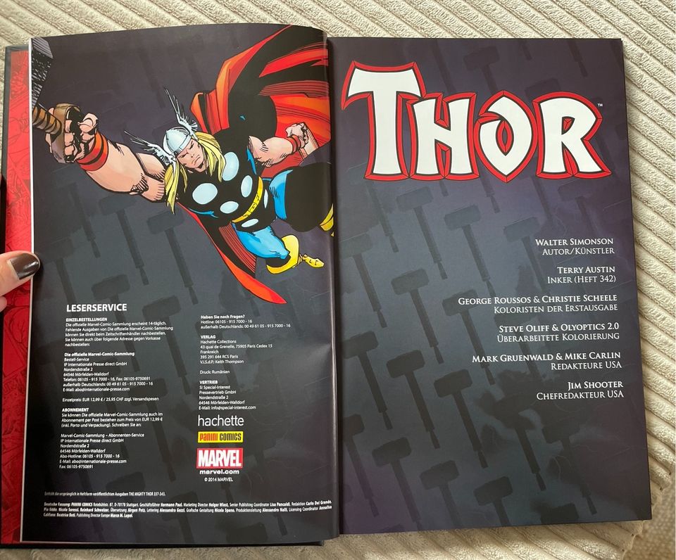 Thor Der letzte Wikinger Die offizielle Marvel Comic Sammlung in Regensburg