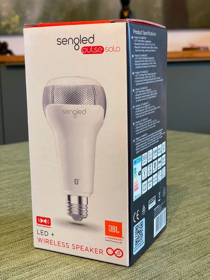 Sengled Solo Bluetooth JBL Lautsprecher Smarte LED dimmbar in München