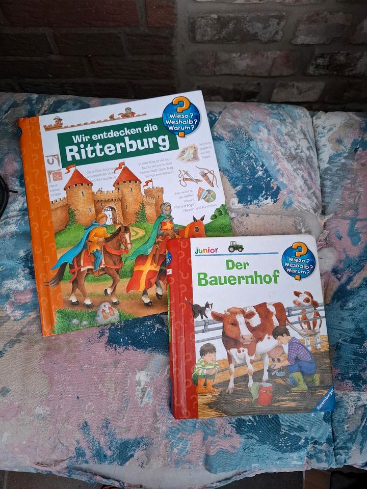 2 Bücher wieso weshalb warum in Rheinberg