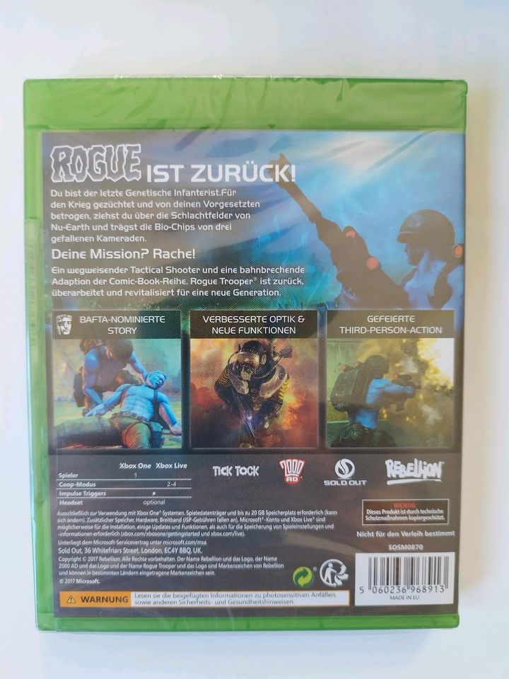 Rogue Trooper Redux neu/ovp Xbox One in Neustadt in Holstein