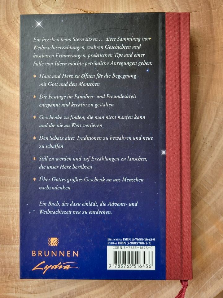 Ein bisschen beim Stern sitzen...   Weihnachtsbuch in Brandis