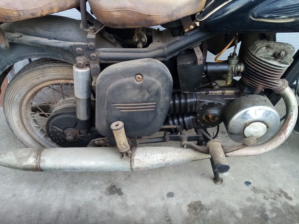 DKW KM200 Vorkrieg mit Papieren MZ ES Umbau in Solms