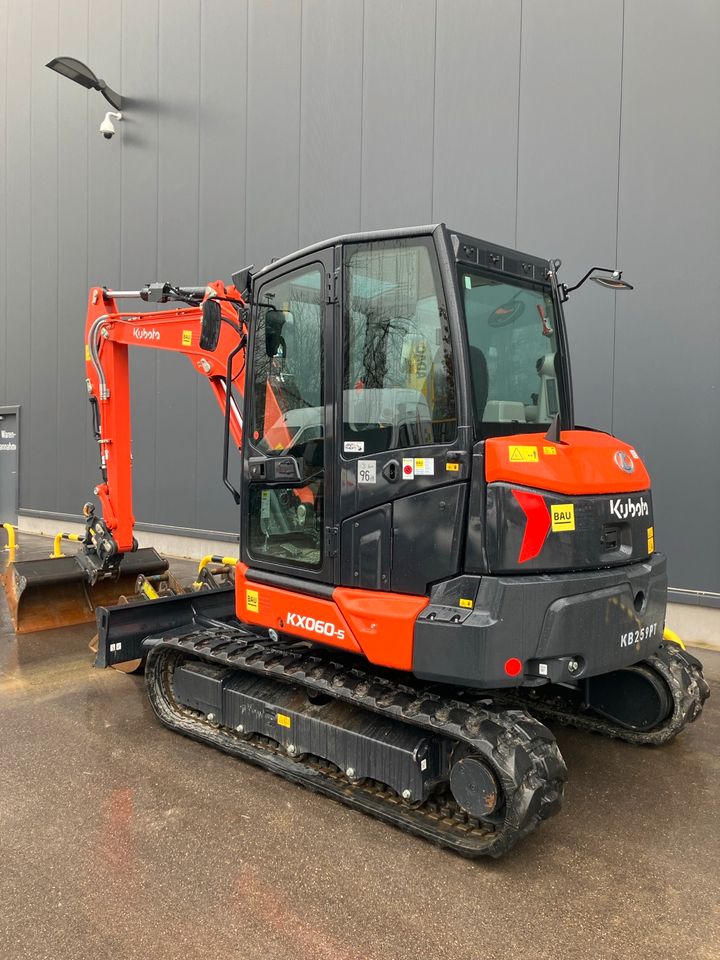 Kubota KX060-5 Bagger Powertilt Mieten / Kaufen in Neu Ulm