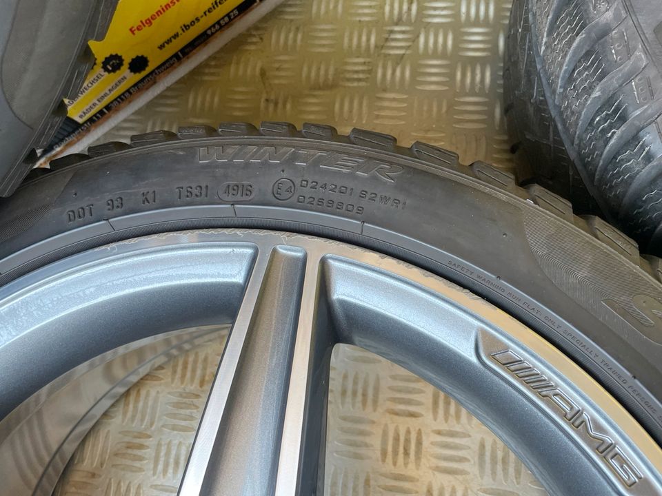 Mercedes Benz W205 C-Klasse Winterreifen Alufelgen 225/45R18 AMG in Braunschweig