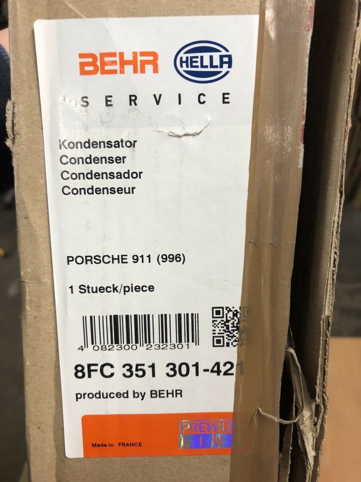 HELLA Klimakondensator Kondensator für Porsche Neu  8FC351301-421 in Aschaffenburg