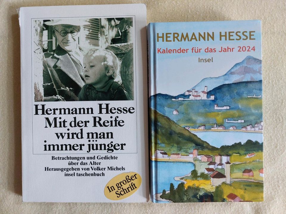Hermann Hesse Kalender 2024 / Mit der Reife wird man immer jünger in Dresden
