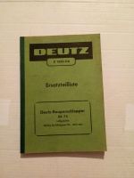Deutz Raupenschlepper DK 75 Ersatzteilliste Original Nordrhein-Westfalen - Kamen Vorschau