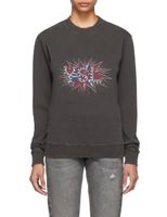 Saint Laurent Sweatshirt Grau Schwarz Baumwolle L 38-40 YSL Print Eimsbüttel - Hamburg Rotherbaum Vorschau