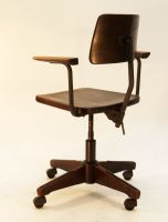 Schreibtisch-Büro-Dreh-Stuhl 60s Stoll Sedus Giroflex oliv-grau Bonn - Nordstadt  Vorschau
