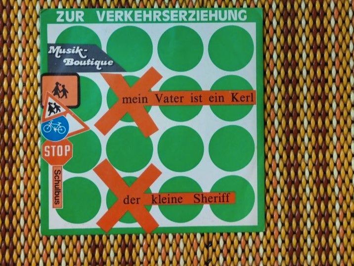Single Vinyl - Lieder zur Verkehrserziehung -  sicherer Schulweg in Berlin