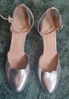 Anna Field - LEATHER PUMPS - Größe: 41 - Silber, Metallic Look Leipzig - Connewitz Vorschau