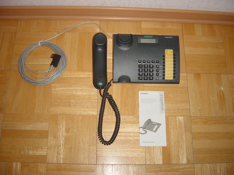 Siemens Euroset 815 S,Komforttelefon,Display,Freisprechen,Anleitu in Stuttgart