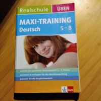 Maxi-Training Deutsch Realschule üben klett Klasse 5-8 Parchim - Landkreis - Plate Vorschau