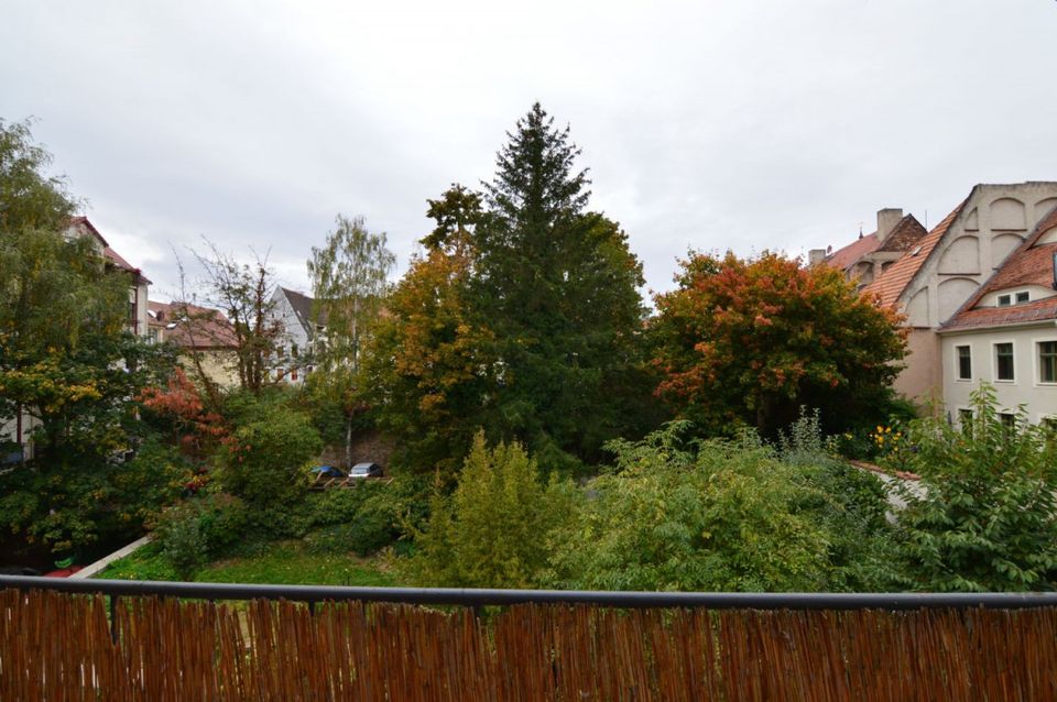 Sonnige Altstadt-Oase: Geräumige 2-Zimmerwohnung mit Süd-West-Balkon und Gemeinschaftsgarten! in Görlitz