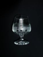 Cognacglas, Motiv / Gravur "Lübecker Burgtor" Schleswig-Holstein - Rondeshagen Vorschau