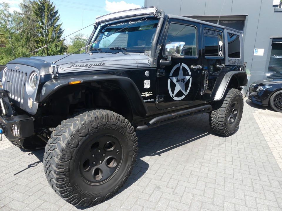 Jeep Wrangler Unlimited Sahara SPEZIAL in Riegelsberg