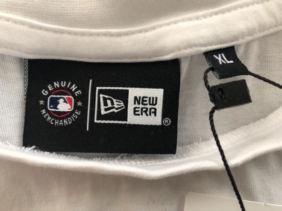 NEW ERA - SHIRT - LA DODGERS - XL - NEU - WEIẞ - MLB - ESSENTIAL in Berlin