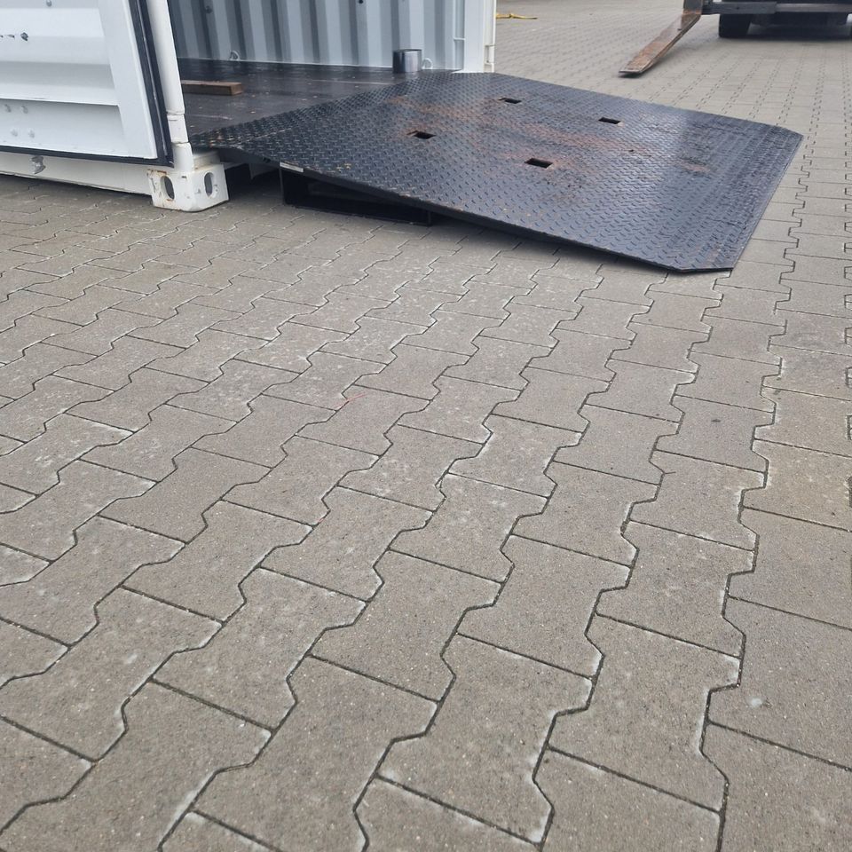 Auffahrrampe Rampe Container Stapler Hubwagen Zugangsrampe in Centrum